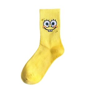 Yellow Spongebob Socks